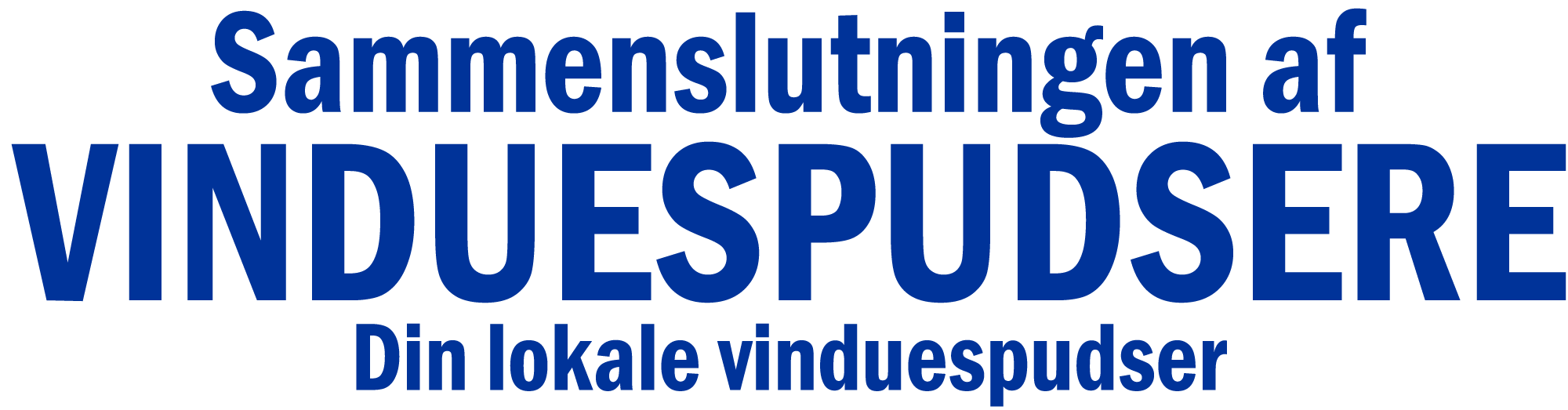 Sammenslutningen af Vinduespudsere Logo